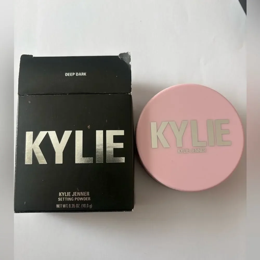 NWT Kylie cosmetics setting powder in shade deep dark